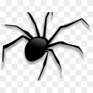 Transparent Spider Cliparts - Black Widow Spider - Png Download