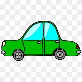Car Green Auto Automobile Transportation Transport - Free Clip Art Car - Png Download