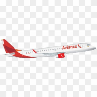 190 - Avianca Airplane Png Clipart