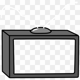 Tv Television Clipart Black And - Animated Tv Transparent Background - Png Download