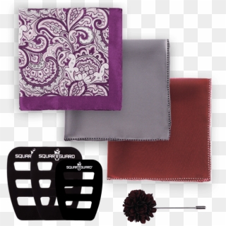 Plum Paisley, Silver Dotted, Burgundy Dotted & Merlot - Paisley Clipart