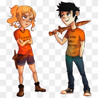 “percabeth With Transparent Background [x] ” - George And Martha Snakes Percy Jackson Clipart