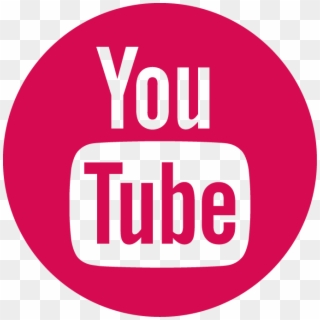 Youtube Rss Facebook Twitter - Icone Youtube Rosa Png Clipart