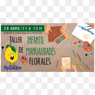 [talleres] Manualidades Florales En Viveros Montecarlo - Cartoon Clipart
