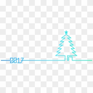 This Free Icons Png Design Of 2017 Christmas Tree Blue - Christmas Tree Clipart