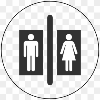 This Free Icons Png Design Of Toilet Pictogram - Men And Women Equality Posters Clipart
