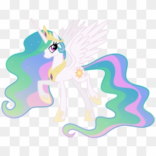 Celestia Render - My Little Pony Princess Celestia Clipart