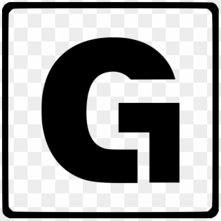 Transparent G Alphabet Png - Alphabet G Png Clipart