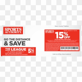 Sports Authority Coupon Clipart