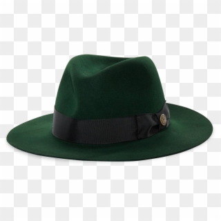 County Line Wide Brim Fedora Hat In Forest Green - Fedora Clipart