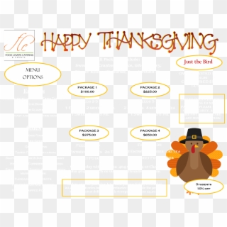 Text For Thanksgiving - Cartoon Clipart