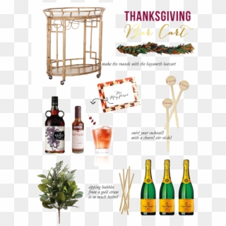 Luxe & Lillies Styles A Thanksgiving Social } - Glass Bottle Clipart