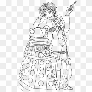 Tardis Line Drawing - Doctor Who Coloring Pages Tardis Clipart