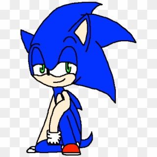Sonic Sitting Sly Arm Transparent Background - Sonic Sitting Clipart