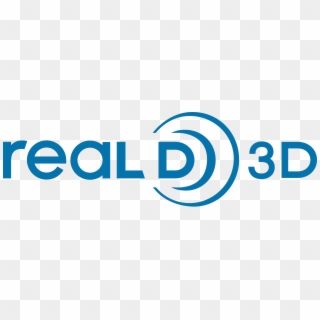 Reald 3d Technology - Real 3d Logo Png Clipart