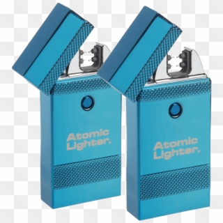 2-pack Deluxe Atomic Lighter Rechargeable Plasma Beam - Box Clipart
