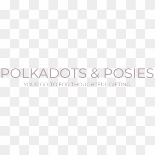 Polkadots & Posies Creates Beautifully Packaged Gifts - Circle Clipart