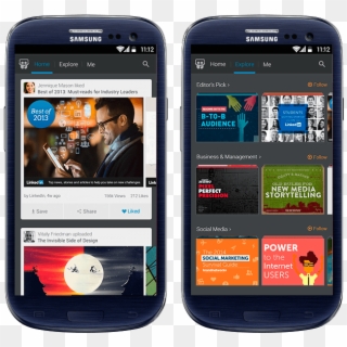 Moreover, The Android Launch Comes Along With A Great - Linkedin Slideshare Mobile App Clipart