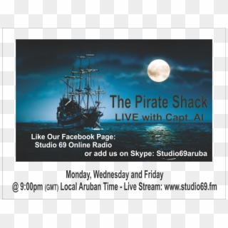 E-mail The Pirate Shack And Capt - Flyer Clipart