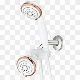 Conair Vintage 6 Setting 2 In 1 Showerhead / Handheld - Rose Gold Shower Heads Clipart