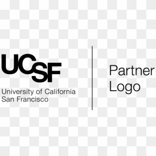 Ucsf As Equal Partner Logo Treatment - Ucsf Benioff Children's Hospital Clipart