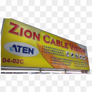 Zion Cable Vision - Banner Clipart