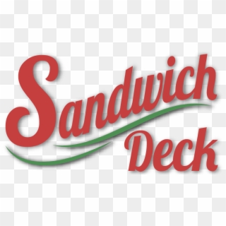 Sandwich Deck - Graphic Design Clipart