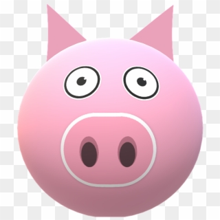 Pig Piggy Chen Sow Pig Nose Snout Pink Dirty - Domestic Pig Clipart