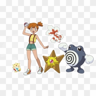 Goldeen - Staryu - Togepi - Poliwhirl - Pokemon Poliwhirl Clipart