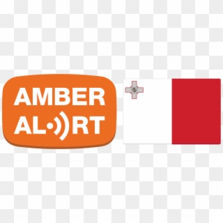 Amber Alert Malta Logo For Display Usage - Cross Clipart