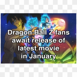 Dragon Ball Z Fans Are Excited For Theater Release - Ocd Funny Clipart