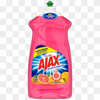 Ajax Ultra Triple Action Liquid Dish Soap, Bleach Alternative - Ajax Bleach Alternative Clipart