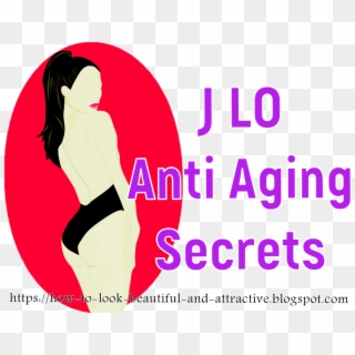 J Lo Anti Aging Secrets - Poster Clipart