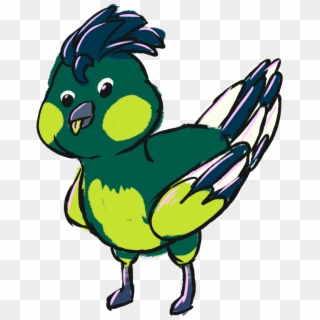 Birb Derpy Dood - Parakeet Clipart
