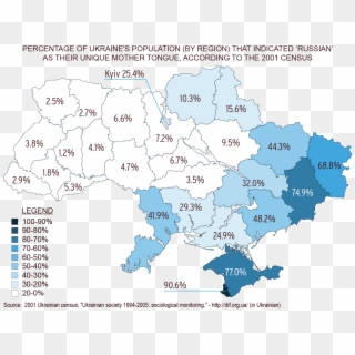 Ukraine - Ukraine Areas Under Russian Control Clipart