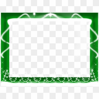 Green Frame Free Png Image - Green Christmas Frames Png Clipart