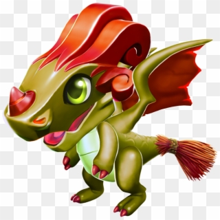 Witch Dragon Baby Clipart
