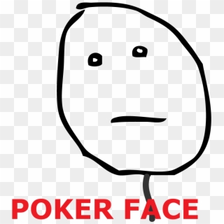 Poker Face Meme Png Clipart