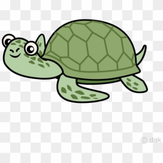 Sea Turtle Clipart Turtle Swimming - Turtle Cartoon Png Swimming Transparent Png