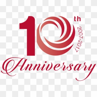 Discount Png Transparent Images - 10th Anniversary 2007 2017 Clipart