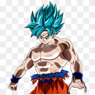 Goku Em Png - Goku Ssjb Clipart