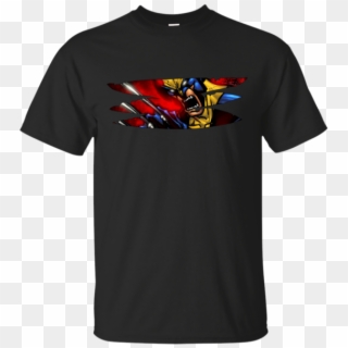 Wolverine Claw Marks Xmen Weapon X Deadpool Wolverine - T-shirt Clipart