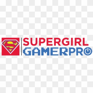 Supergirlgamer - Pro - Supergirl Gamer Pro Logo Png Clipart