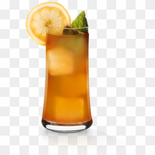 Mango Basil Lemonade Cocktail Glass - Lemonade Mango Png Clipart