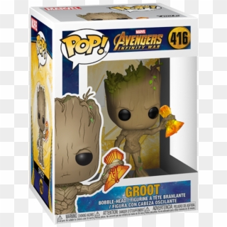 Avengers Infinity War - Funko Pop Groot 416 Clipart
