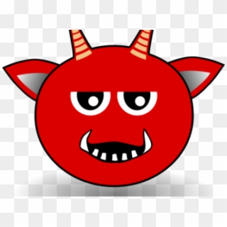 Satanism Clipart Devil Emoji - Tete De Diable Dessin - Png Download