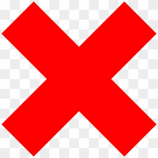 Delete, Remove, Cross, Red, Cancel, Abort, Error - Tick And Cross Clipart