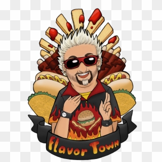 My Beautiful St Guy Fieri Picture , Png Download - Cartoon Clipart
