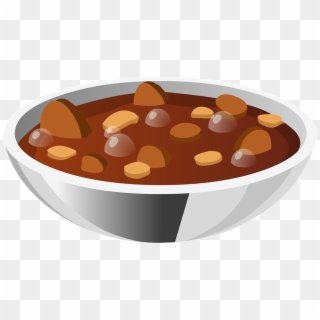 Soup, Stew, Beans, Food, Meal, Bowl, Hot - Bowl Of Stew Clipart - Png Download