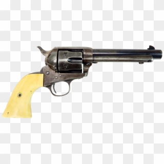 Colt Revolver Gun Transparent Background - Revolver Transparent Clipart